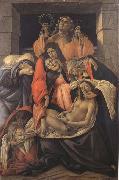 Sandro Botticelli Lament for Christ Dead oil